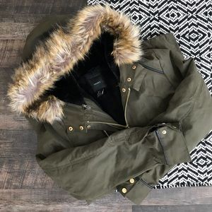 Army Green winter coat